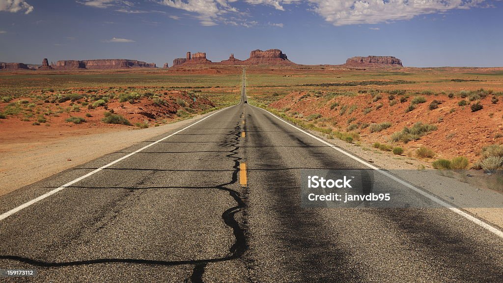 Monument Valley - Foto stock royalty-free di Ambientazione esterna