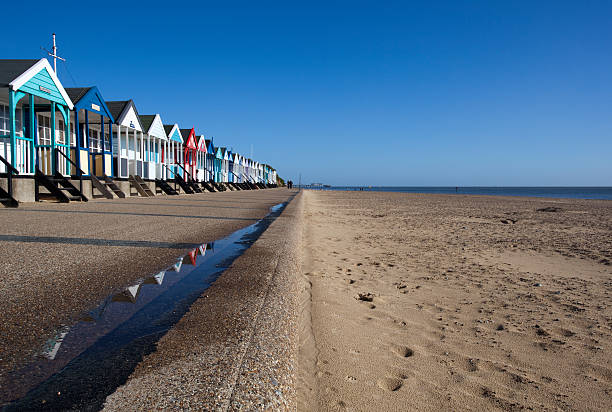 istock Beach Huts, Southwold, Suffolk, England 159173480