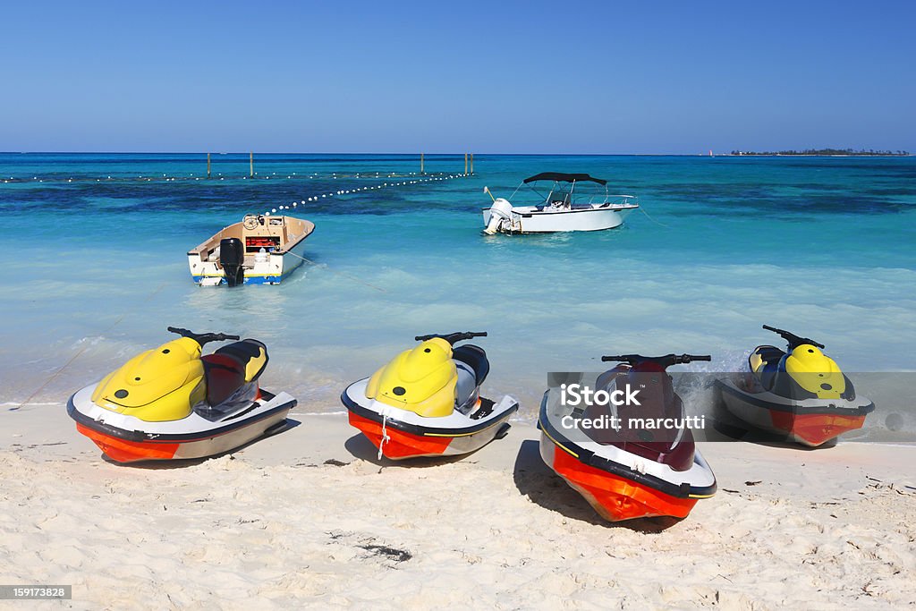 Moto d'acqua - Foto stock royalty-free di Bahamas