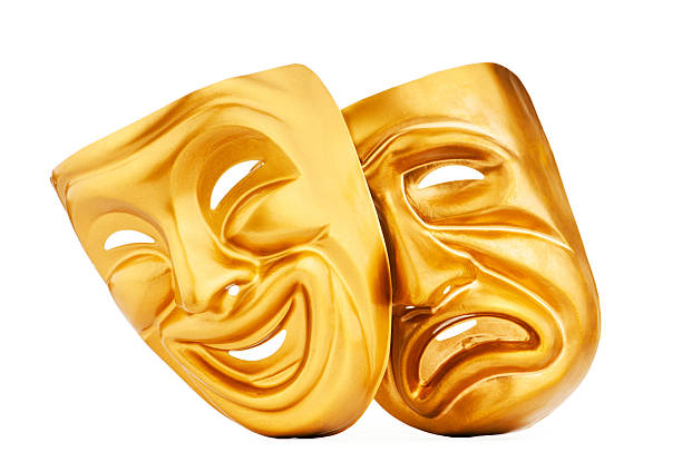 istock Masks with the theatre concept 159176685