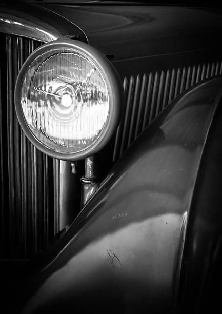 istock Vintage Car Headlight Detail 159177456