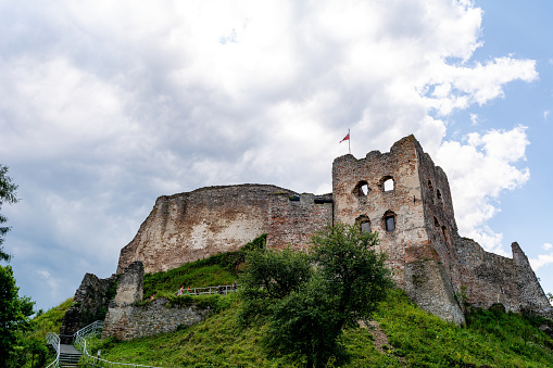 19th July, 2023 - Ruins of castle in Czorsztyn (Poland)