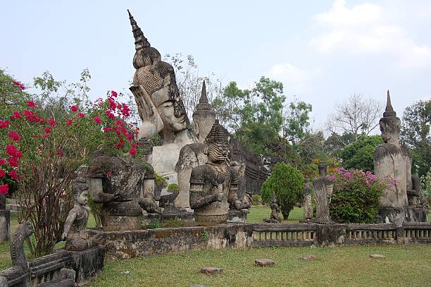 istock Buddha park (Xieng Khuan) Vientiane, Laos 159187841