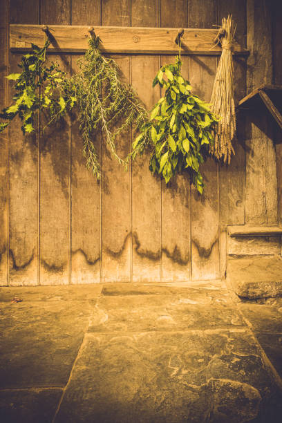 istock Holly & Herbs Hung Up At Christmas 1591889395