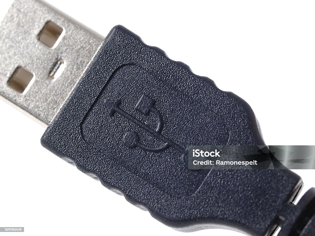 Simbolo USB - Foto stock royalty-free di Accessorio personale