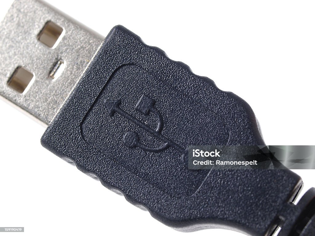 USB 기호까지 - 로열티 프리 0명 스톡 사진