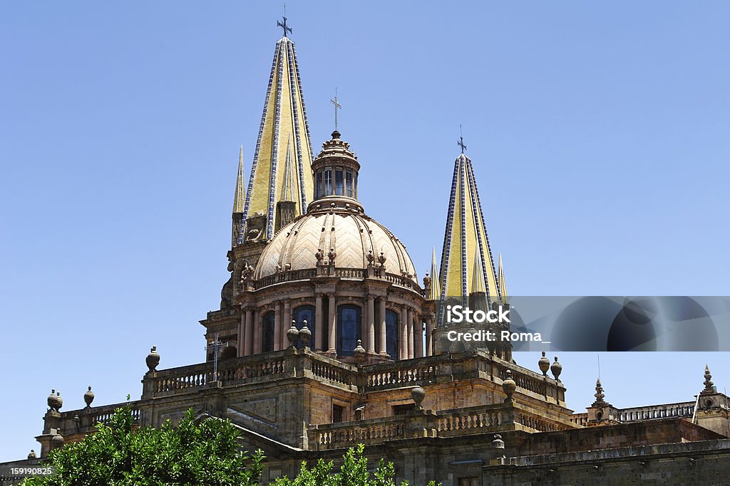 La Cattedrale di Guadalajara - Foto stock royalty-free di Guadalajara - Messico