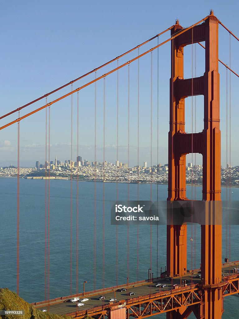 São Francisco, ponte Golden Gate - Foto de stock de Azul royalty-free