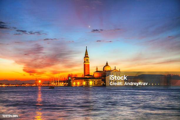 Basilica Of San Giogio Maggiore In Venice Stock Photo - Download Image Now - Island, Architecture, Basilica