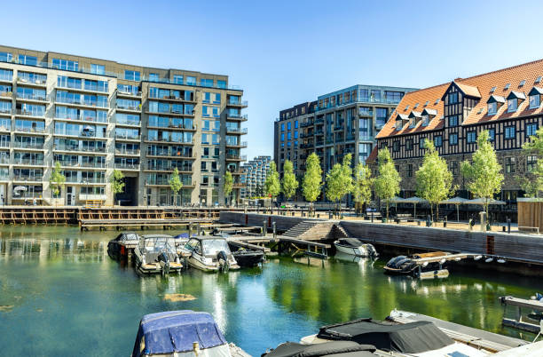 istock Copenhagen, modern waterfront apartments 1591998752