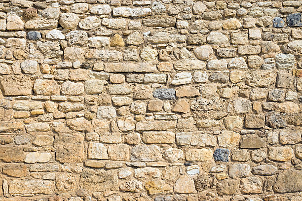 istock Antique natural stonewall 159203619
