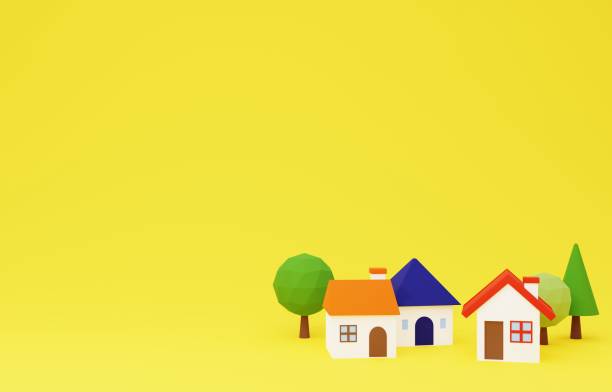 istock 3d image of a cute little house 1592052446