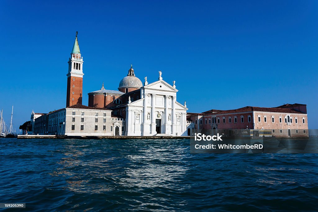 Церковь Маджоре в Венеции увидеть от Guidecca Канал - Стоковые фото Адриатическое море роялти-фри