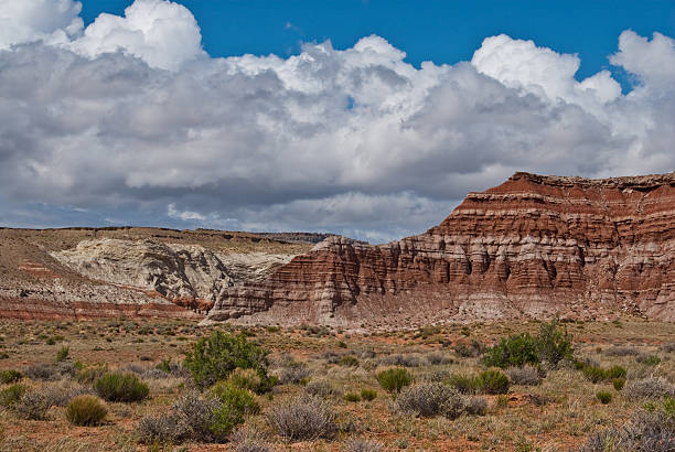 istock Red Rock Formation and Desert 159206750