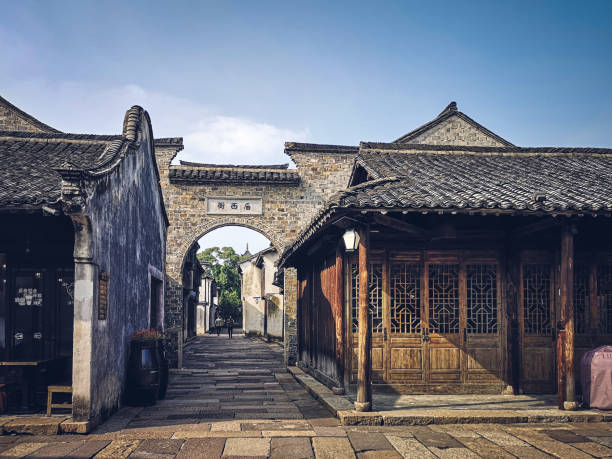 Wuzhen water town,located in Tongxiang town,Zhejiang,China