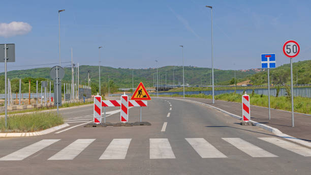istock Road Works Street Sign 1592099779