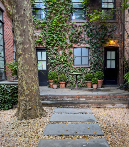istock Beautiful house entrance 1592173708