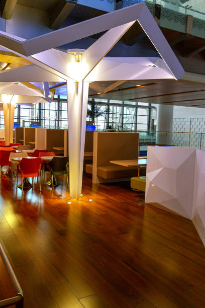 istock Interior of a trendy restaurant in a modern style 1592205003