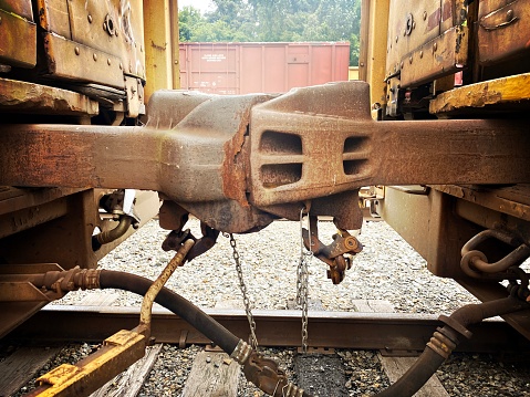 Coupling on Two Train Cars