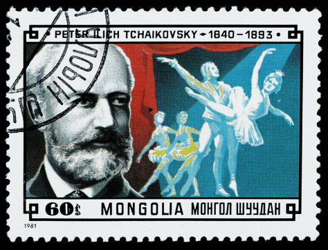 Pyotr Ilyich Tchaikovsky stamp