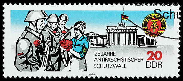 istock Anti fascist East Germany stamp 159223649