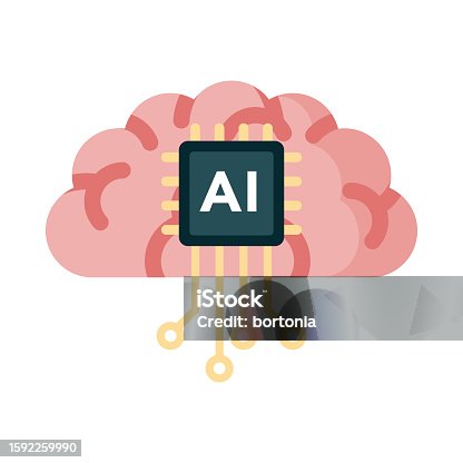 istock Artificial Intelligence AI Icon 1592259990