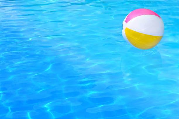 istock Colorful ball in swimming pool 159227568