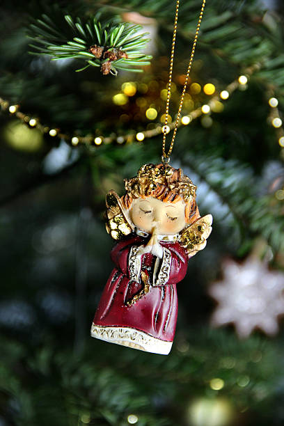 istock Christmas angel decoration 159233850