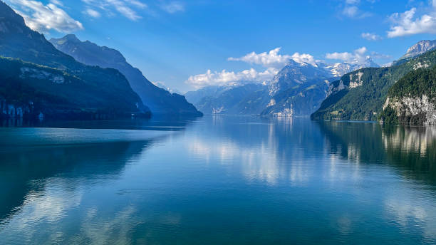 istock Blue waters of Brunnen Switzerland 1592363829