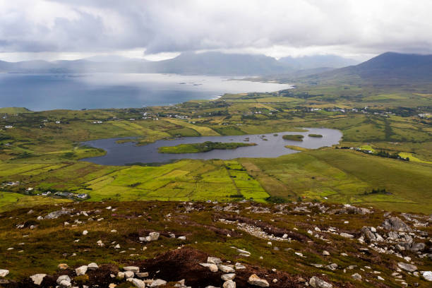 Free picture: renvyle, castle, county, galway, Ireland, tully, cross