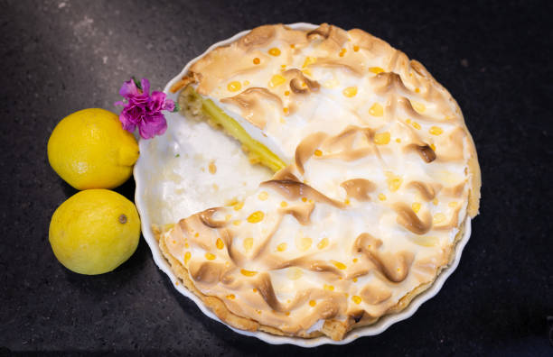 istock Homemade lemon meringue pie 1592392780