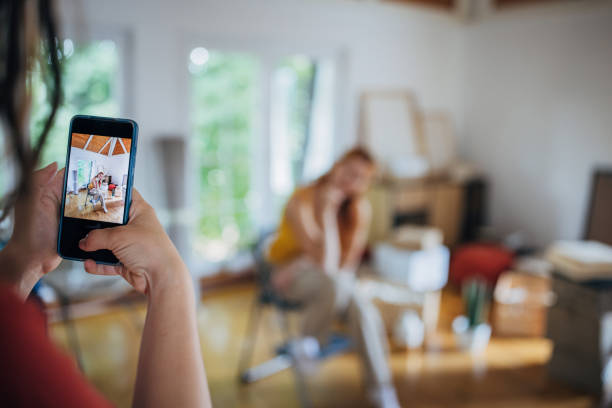 istock Picture in new home 1592403291