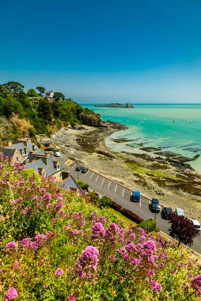 istock Scenic hike to Pointe du Grouin in beautiful Brittany 1592405921