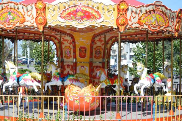 istock children's attractions in the park 1592436423