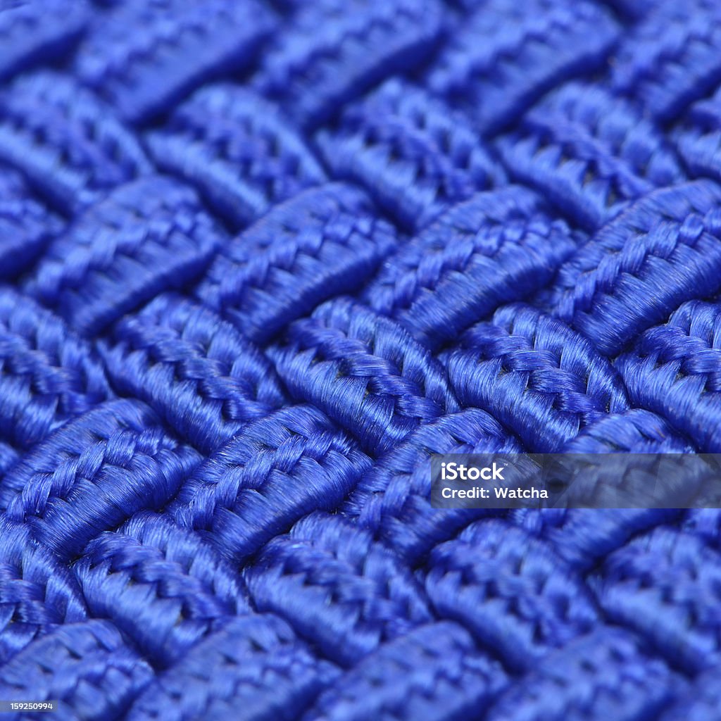 Blu tessuto Interwoven - Foto stock royalty-free di Blu