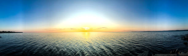 istock Sunrise over Lake St-Jean 1592511963