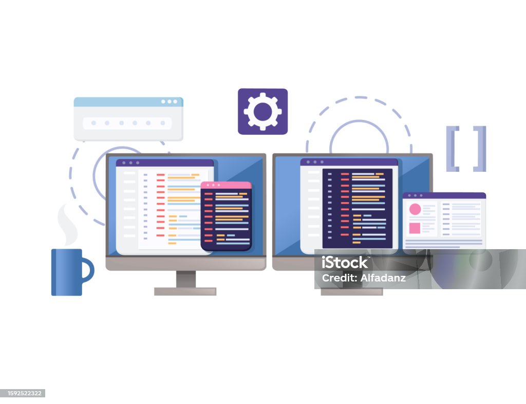 Concept For Development Using Programming Languages With Online Sharing ...