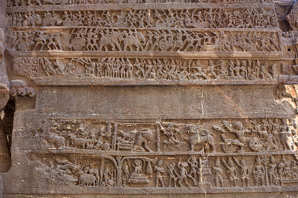 The Story Of The Mahabharata From The Ellora Caves