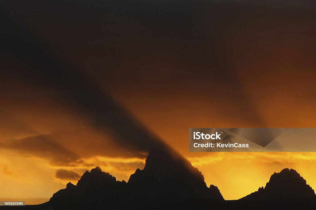 Teton sombra - Foto de stock de Grand Teton royalty-free