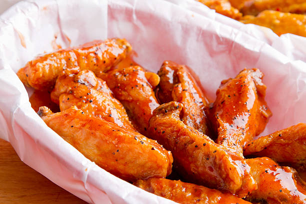 istock Basket of Chicken Wings 159259523