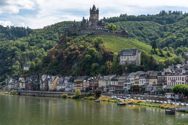istock A scenic image featuring Cochem town on the Moselle river, Germany 1592639955