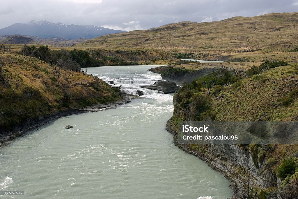 Река в Чили - Стоковые фото Без людей роялти-фри