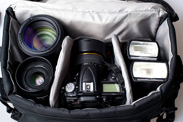 istock Professional photographer bag 159269826