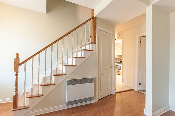 istock Wooden Staicase in Hallway 159271211
