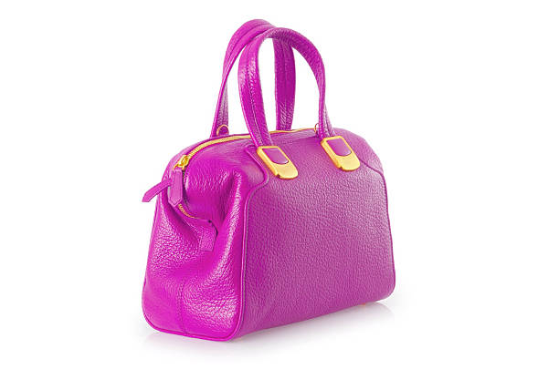 istock Elegant woman bag isolated on white 159277142
