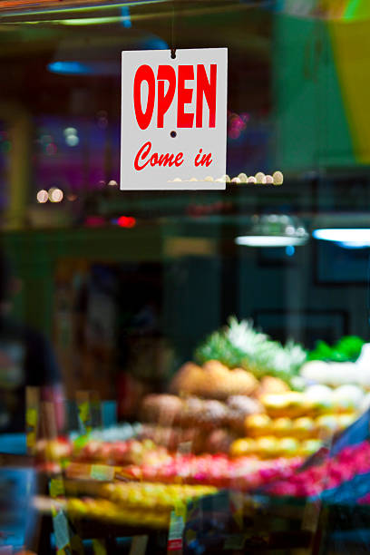 Open Come In Reflection