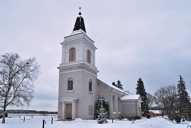 istock Hamina, Finland. St. Mary  church 159282032