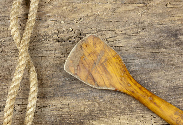 istock Wooden Spoon And Rope 159285976