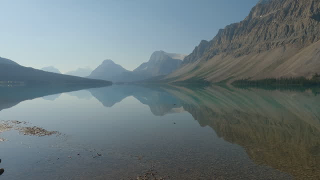 Scenic view of beautiful mountain lake