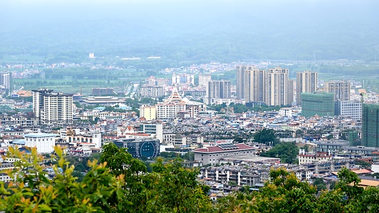 Mangshi,Dehong Prefecture,Yunnan Province.\nMangshi, known as \